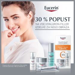 Reklamna slika za izdelke znamke Eucerin